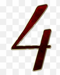 4 Png 6 Image - Numero 4 Sin Fondo,4 Png