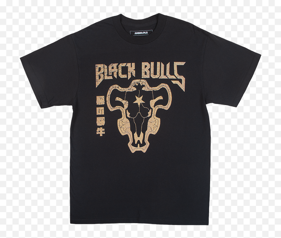 Black Clover Bulls Tee - Skull Png,Black Bulls Logo