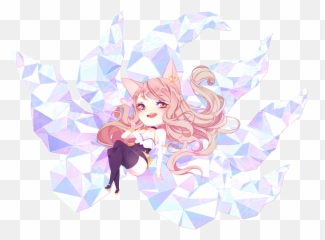 Ahri Fanart Transparent Png - Kda Ahri Fanart Chibi,Ahri Png