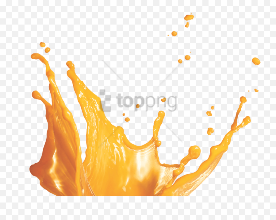 Download Hd Free Png Orange Juice Splash Image With - Juice Green Splash Png,Juice Splash Png