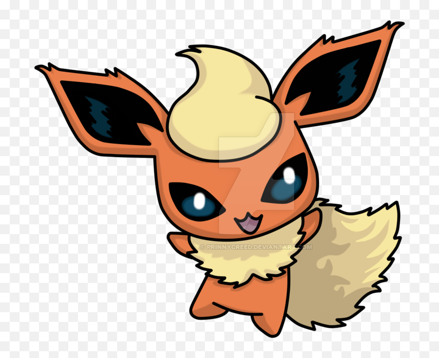 Image Result For Chibi Flareon - Flareon Transparent Background Gif Png,Flareon Png