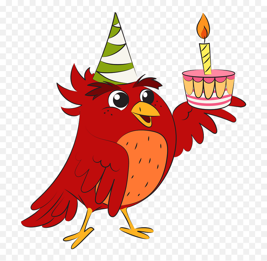 Birds Birthday Clipart - Cartoon Png,Birthday Clipart Png