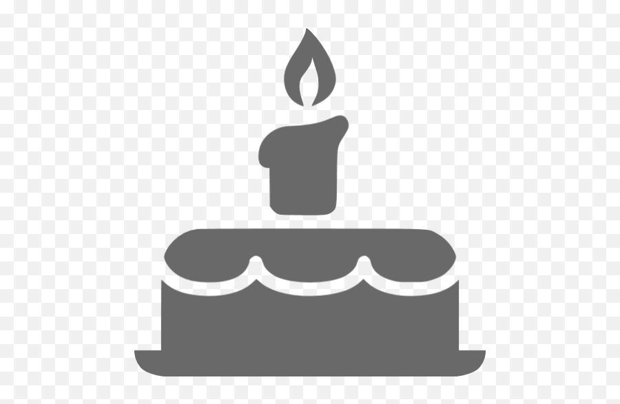 Dim Gray Birthday Cake Icon - Birthday Cake Icon Red Png,Birthday Cake Icon Png