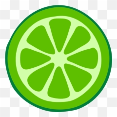Lime Slice Clip Art - Vector Clip Art Online Lemon Slice Clipart Black And White Png,Limes Png
