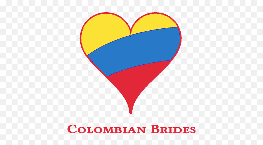 Colombian Brides - Colombian Brides Heart Png,Colombian Flag Png