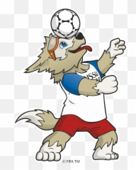 Mascot Zabivaka Logo Fifa - Zabivaka Png,World Cup 2018 Png