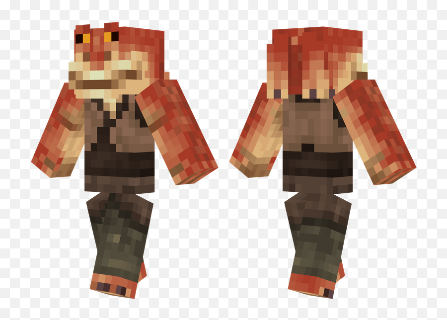 Jar Binks Minecraft Skins - Fictional Character Png,Jar Jar Binks Png