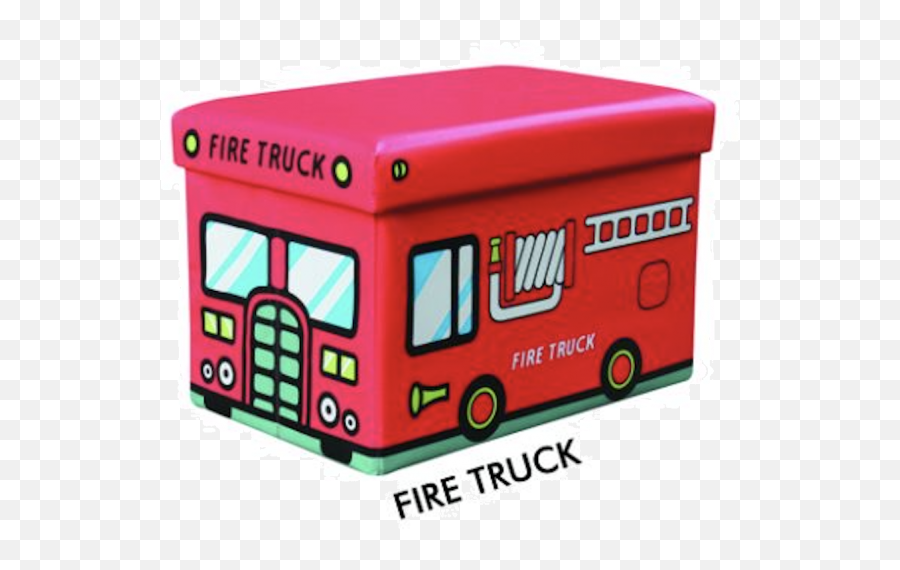 Kids Fire Truck Ottoman Png Firetruck