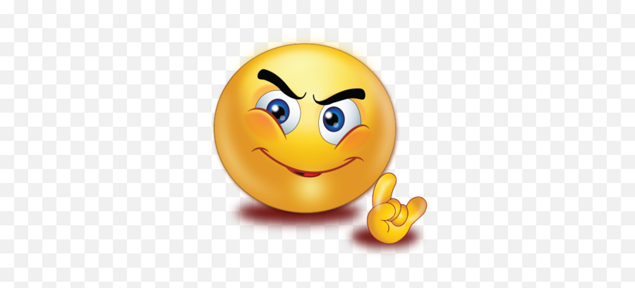 Evil Smile Hand Emoji - Happy Png,Evil Smile Png