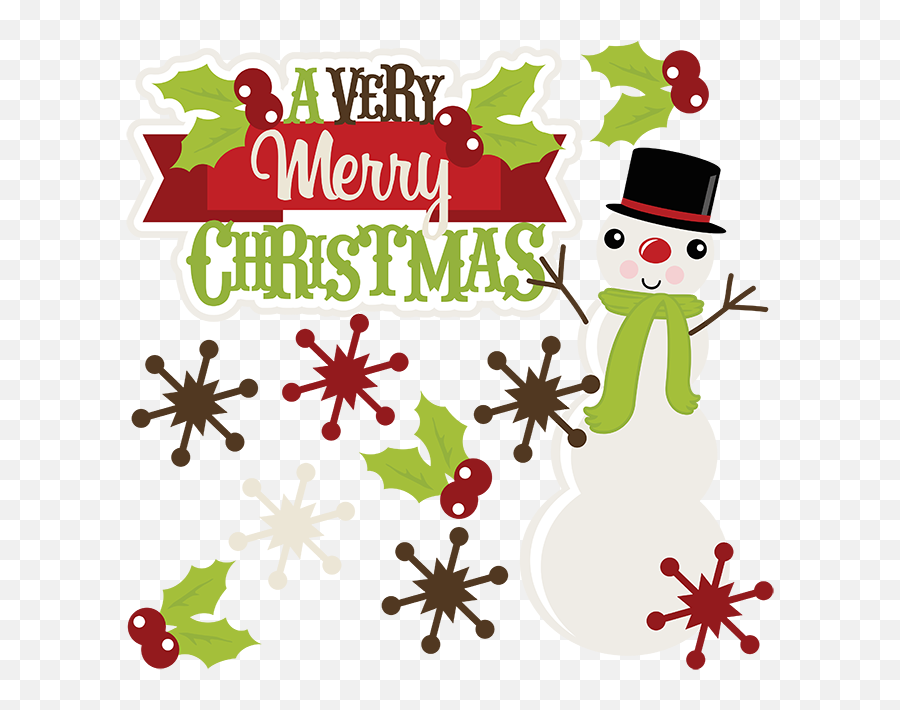 Clip Art Background Transparent Images - Cute Merry Christmas Clipart Free Png,Merry Christmas Transparent