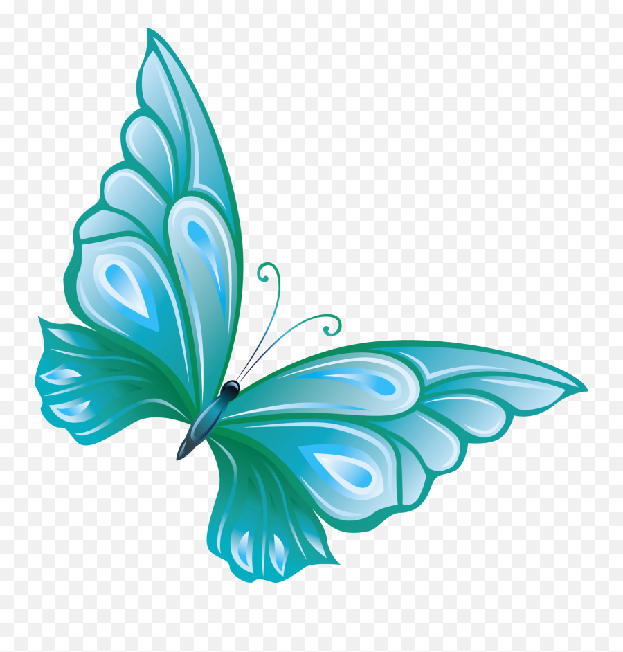Butterfly Clipart Transparent - Clipart Transparent Background Butterfly Png,Butterflies Transparent