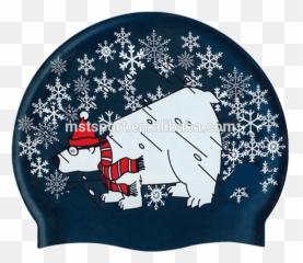 100 Silicona Divertido Gorro De Navidad Nadar Tapa Personalizar Animal Gorras Natación - Buy Gorros De Natación De Animalesgorros De Baño De For Holiday Png,Gorro De Navidad Png