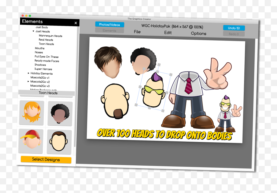 The Character Creator 20 - Sharing Png,Transparent Image Creator