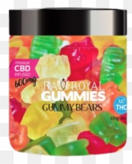 Ra Royal Gummies Gummy Bears - Cbd Gummy Bears Png,Gummy Bear Logo