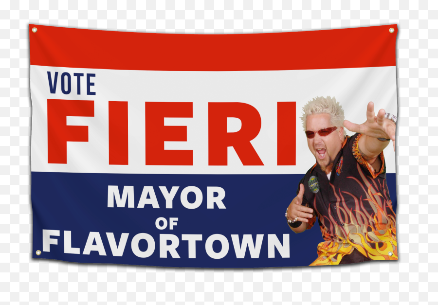 Mayor Of Flavortown Flag - Paço Do Frevo Png,Guy Fieri Transparent