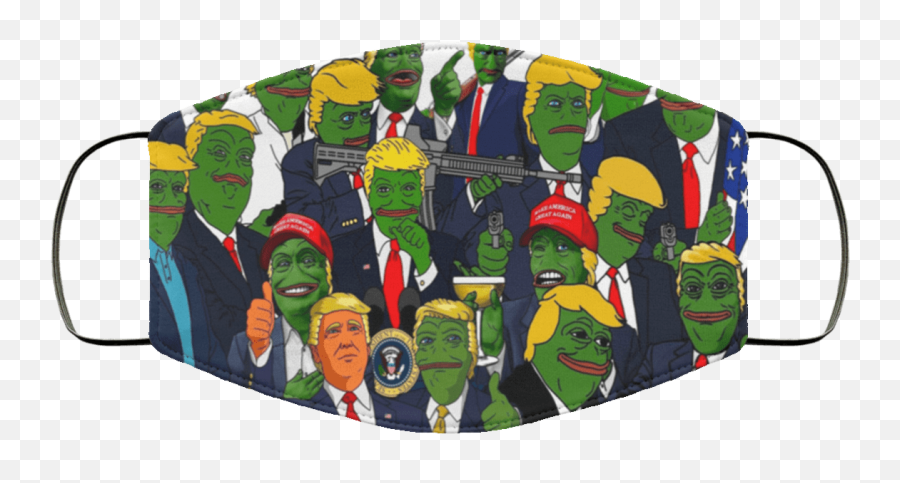 Donald Trump Pepe Meme Sadfrog Kek North America Usa - Hd Wallpaper Desktop Trump Png,Pepe Face Png