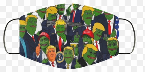 Donald Trump Pepe Meme Sadfrog Kek North America Usa - Hd Wallpaper Desktop Trump Png,Pepe Face Png