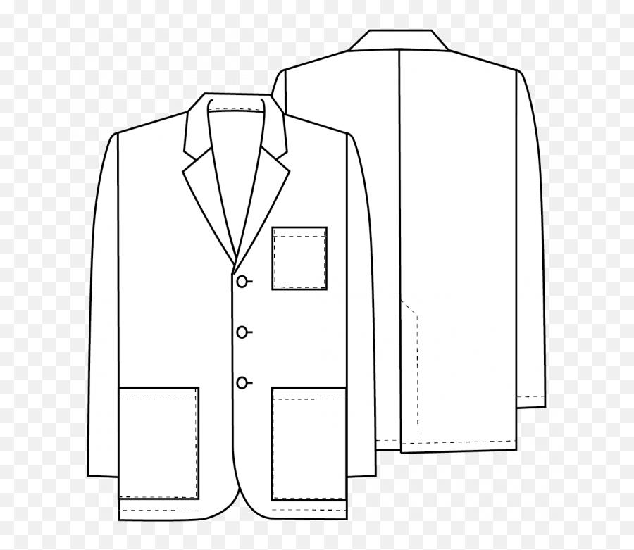 Mens Consultation Lab Coat - Coat Pocket Png,Lab Coat Png
