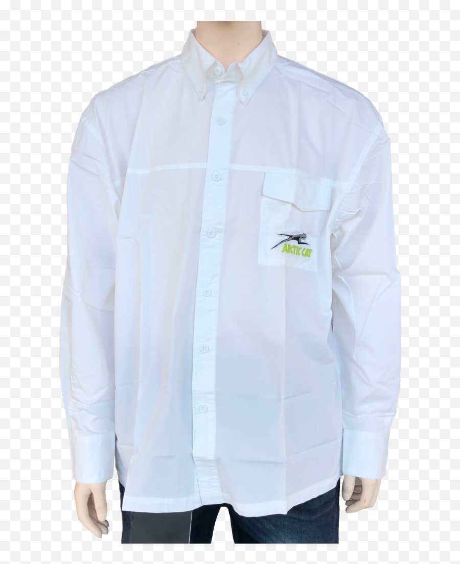 Business Shirt Ls White - Long Sleeve Png,Arctic Cat Logo