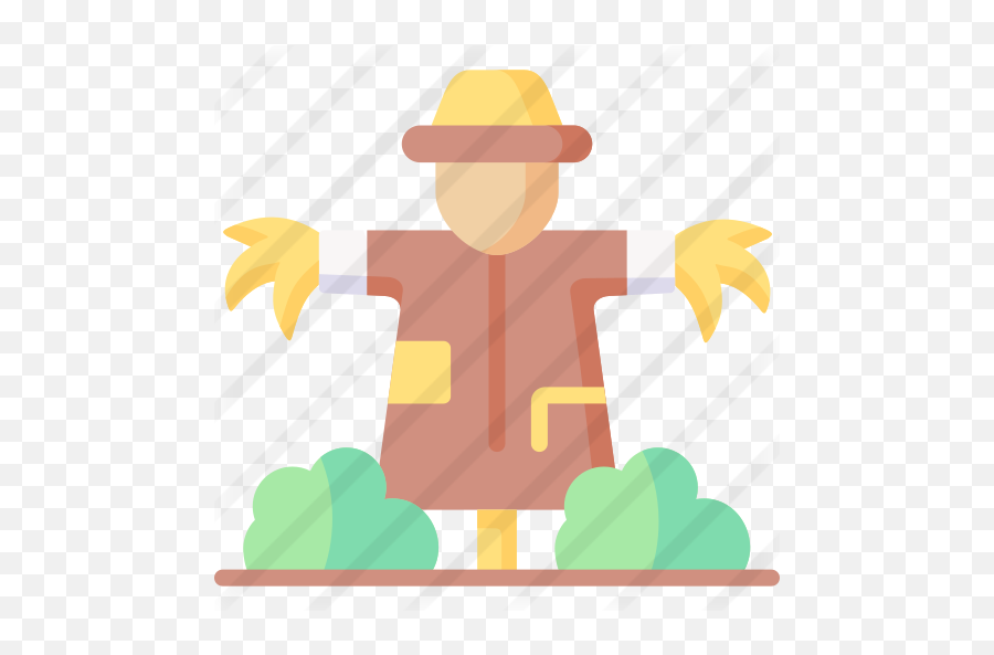Scarecrow - Free Farming And Gardening Icons Happy Png,Scarecrow Transparent