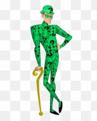 Mq Sticker - Batman Forever Riddler Cartoon Clipart Full Cartoon Two Face Png,Riddler Png