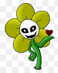 Download Frisktheflower - Undertale Flowey Gif Transparent Flowey Undertale Gif Png,Flowey Png