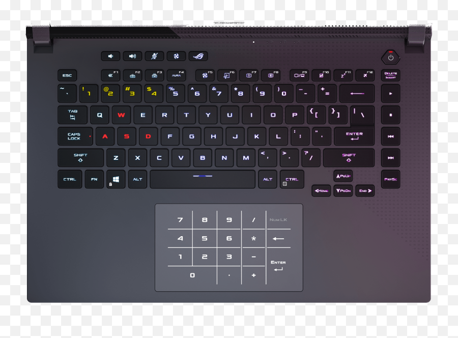 Asus Rog Strix G15 G513qr - Es96 Extreme Laptop Series Space Bar Png,Asus Rog Laptop Keyboard Icon Meanings