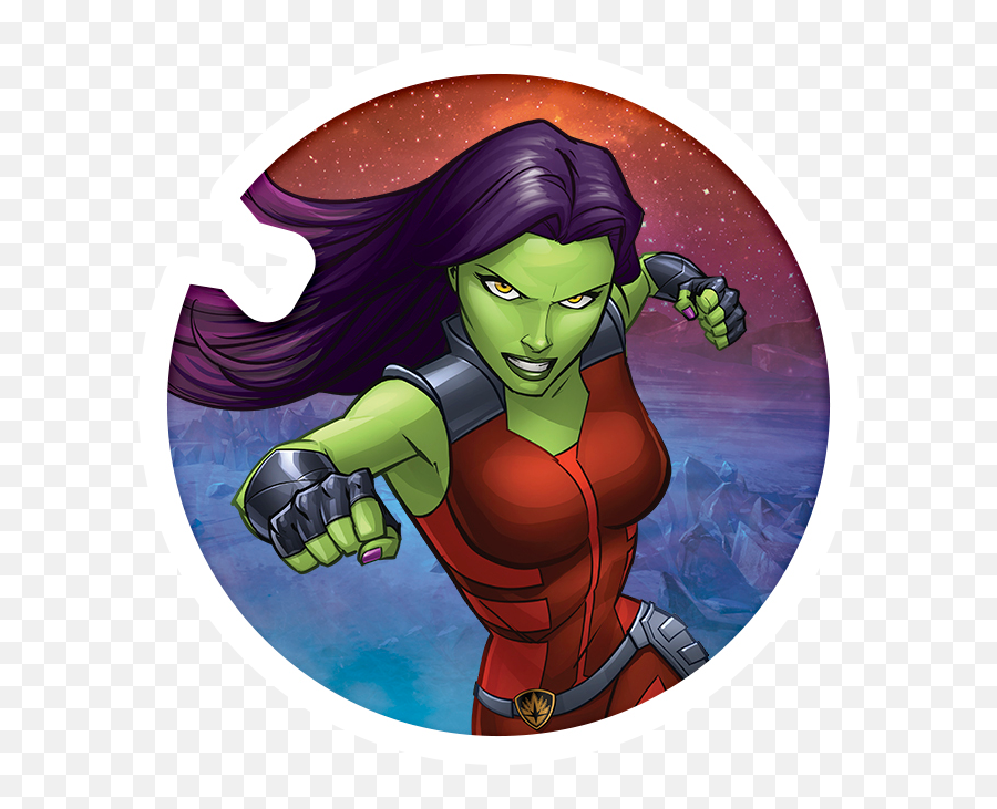 Brandloyalty Solutions Marvel Shieldz - Cartoon Png,Gamora Png