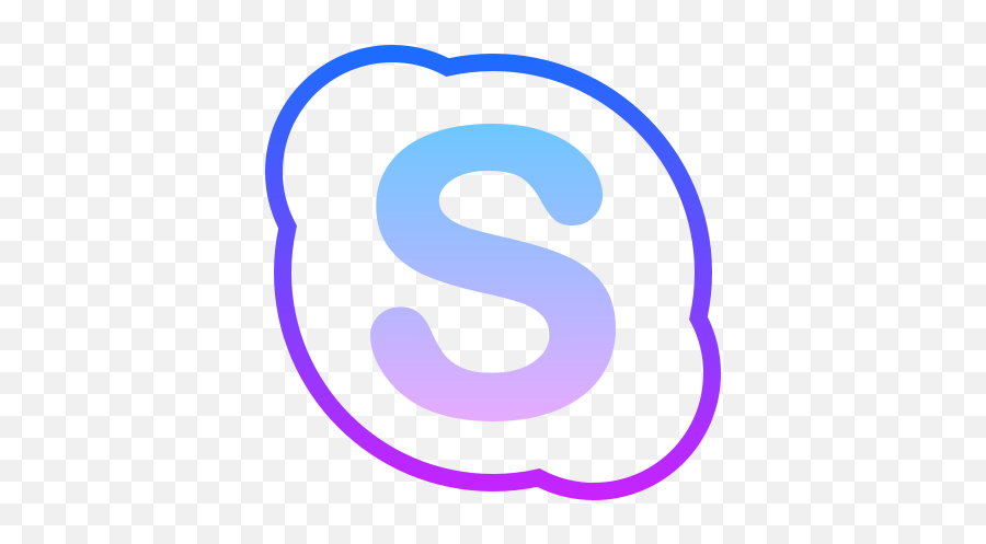Skype Icon - Skype Logo Aesthetic Png,Skype Person Icon