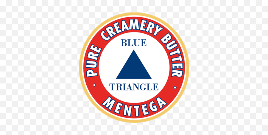 Blue Triangle Butter - Free Range Png,Blue Triangle Png