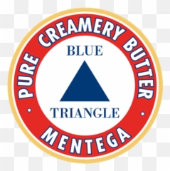 Blue Triangle Butter - Free Range Png,Blue Triangle Png