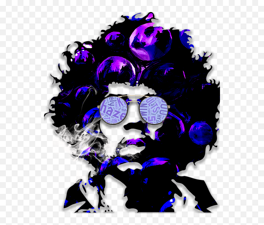 Bleed Area May Not Be Visible - Stickers Jimi Hendrix Png,Jimi Hendrix Fashion Icon