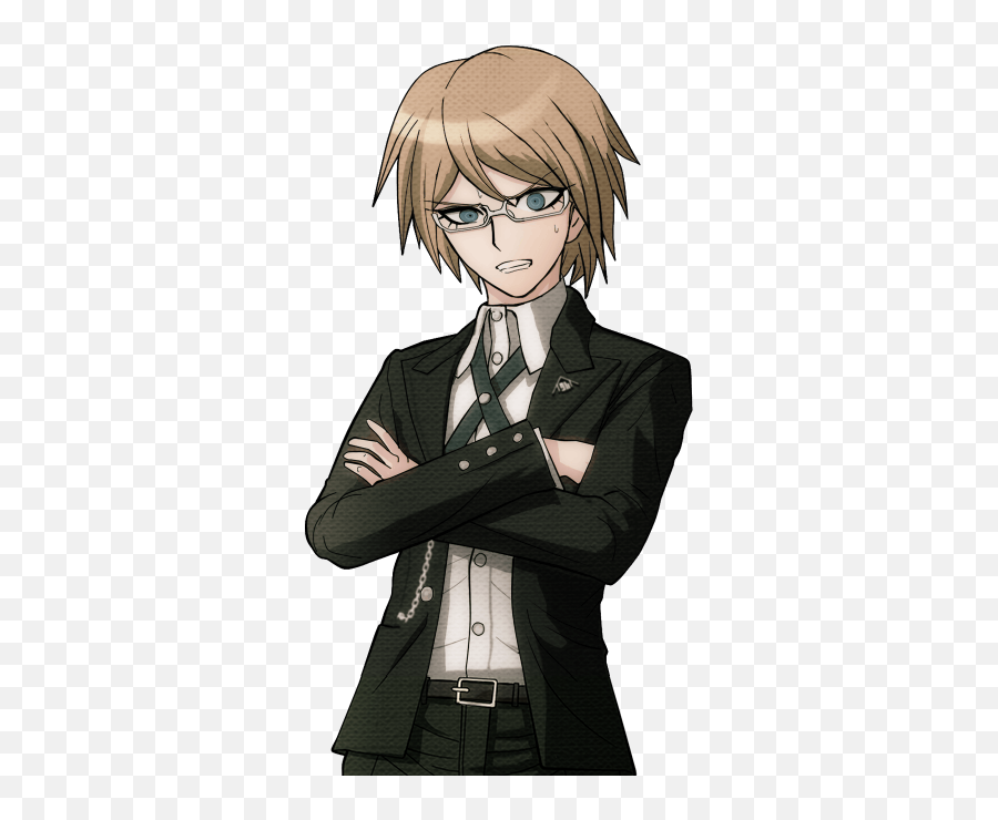 Pin - Byakuya Togami Full Body Sprite Png,Mystic Messenger Icon Maker