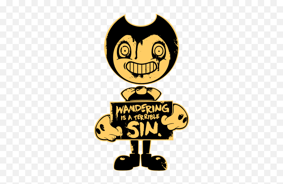 Wandering Sin Bendy Minecraft Skin - Wandering Is A Terrible Sin Png,Bendy Icon