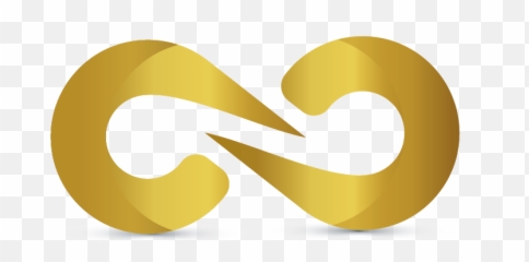 Download Infinity Symbol Png - Transparent Background Gold