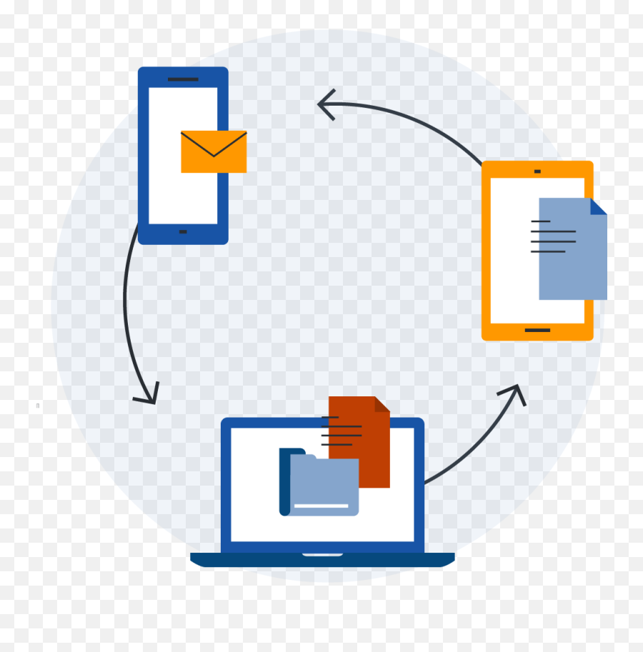 Enterprise Mobility Solutions Ravenswood Technology Group - Vertical Png,Storage Area Network Icon