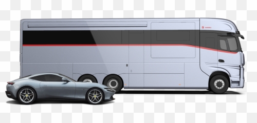 Model With Side Storage - Commercial Vehicle png