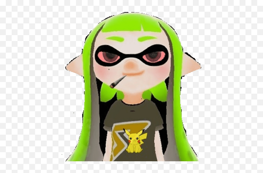 Splatoonstickers - Fictional Character Png,Splatoon 2 Icon Maker