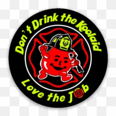 Koolaid Man Circle Sticker - Emblem Png,Kool Aid Man Transparent