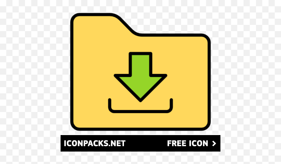 Free Download Folder Icon Symbol Png Svg - Vertical,Incoming Icon