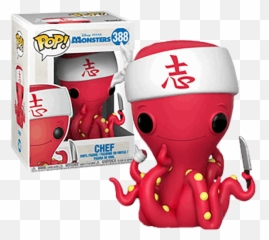 Disney - Monsters Inc Chef Pop Vinyl Figure Funko Pop Disney Pixar Png,Monster Inc Png