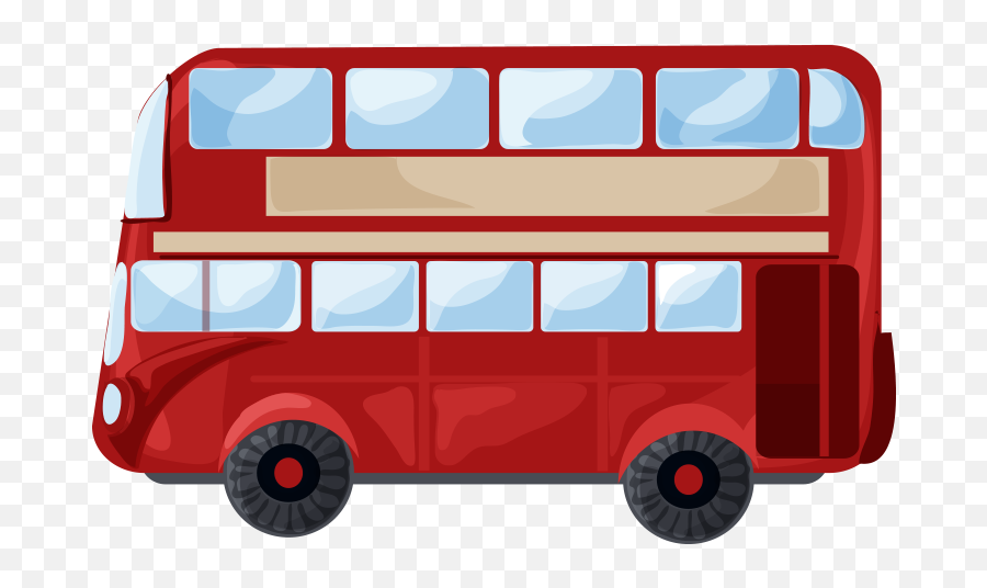 London Double Decker Bus Icon - Clipart Double Decker Bus Png,Bus Icon Free