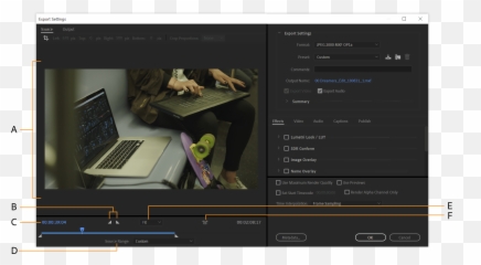 Export Settings Reference For Adobe Media Encoder - Atmos Settings png