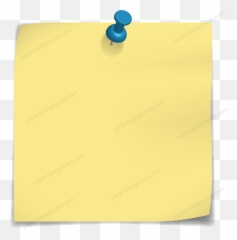 Yellow Post - It Senza Sfondo png