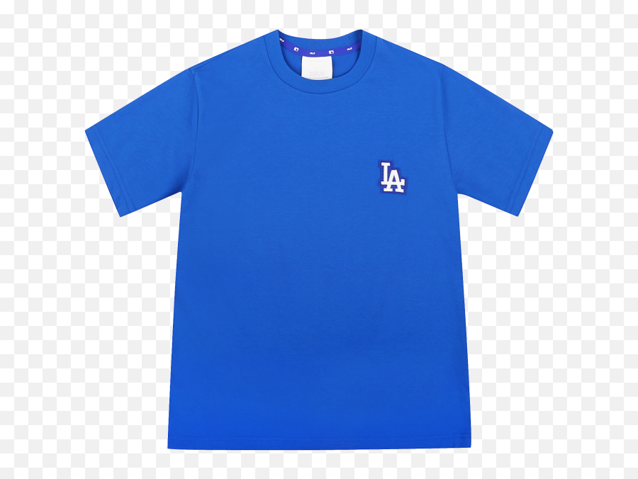 Basic Logo Short Sleeve T - Shirt La Dodgers 31ts0503107u Mlb Polo Shirt Png,Dodgers Png