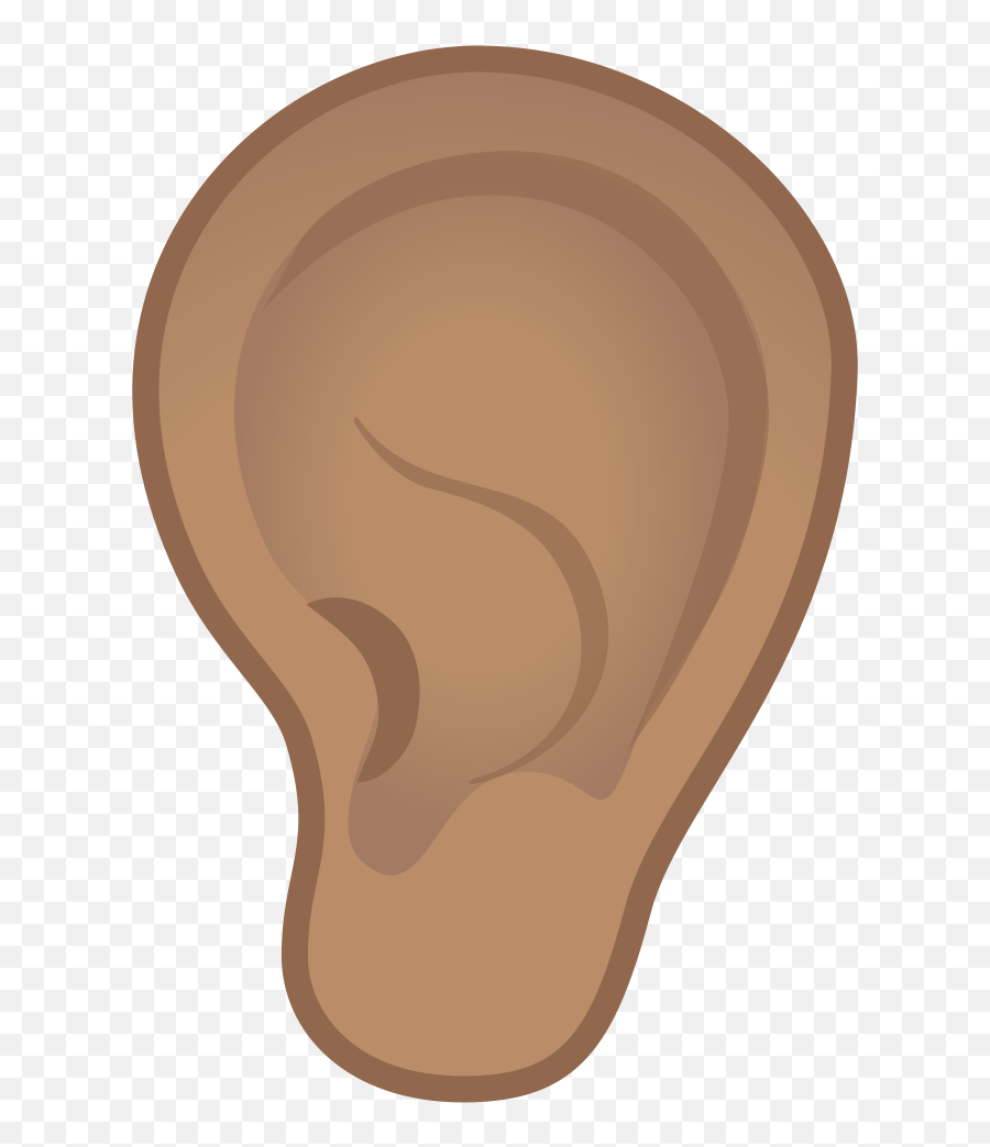 Ear Emoji Png Hd - Orelha Emoji Png,Ear Png