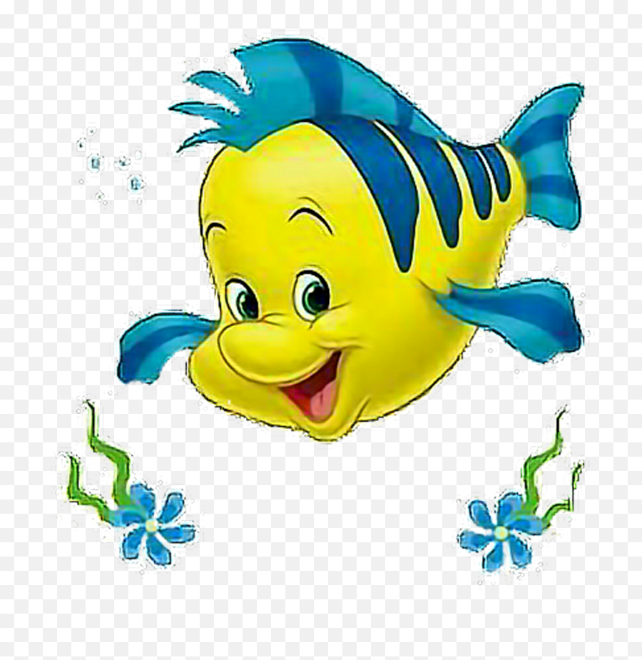 Flounder Little Mermaid Human Clipart - Flounder Little Mermaid Png,Flounder Png