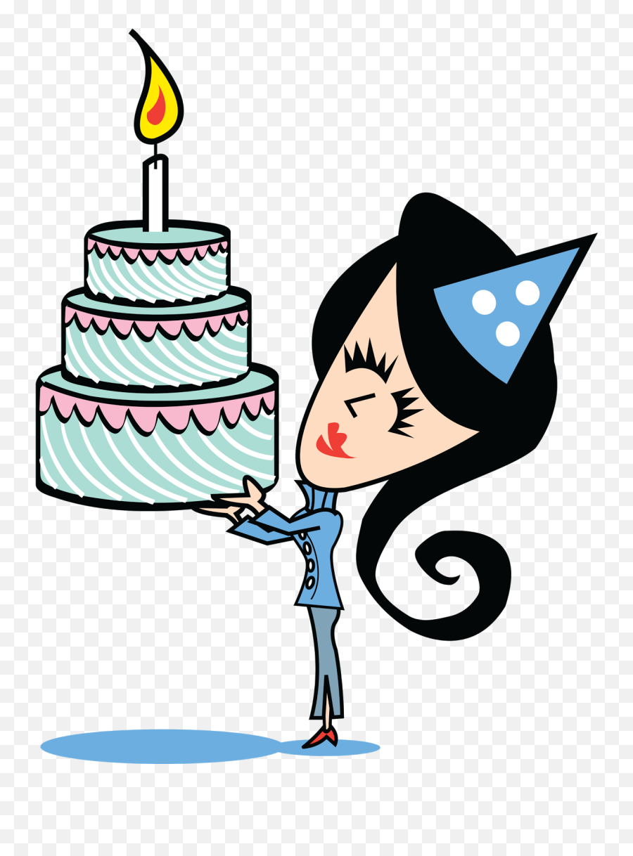 Clipart Girls Birthday Cake Ideas - Happy Birthday Girl Png,Birthday Cake Clipart Transparent Background