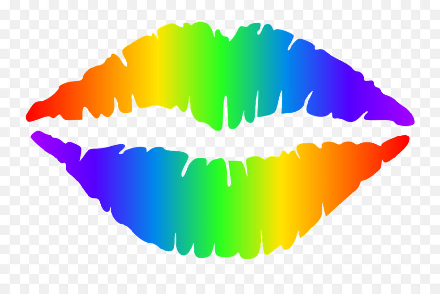 Lips Mouth Kiss - Free Vector Graphic On Pixabay Lips Clip Art Png,Lipstick Kiss Transparent Background