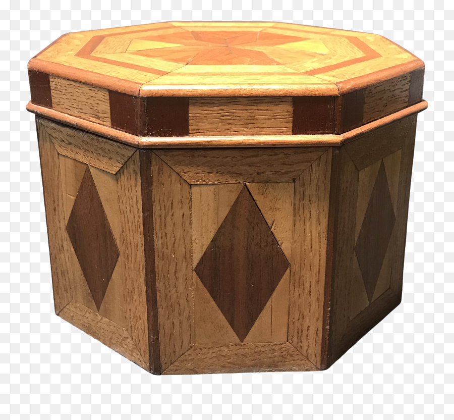 Antique Marquetry Nautical Star Treasure Box - Plywood Png,Nautical Star Png